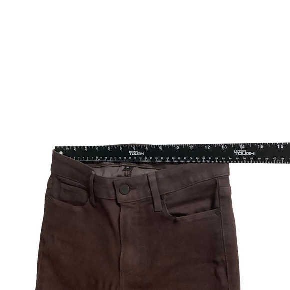 Paige Brown Hoxton Ankle Jeans Chicory Coffee / Chocolate Brown Size 26 - Picture 4 of 7